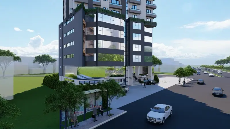 apartment building by Elfign Properties