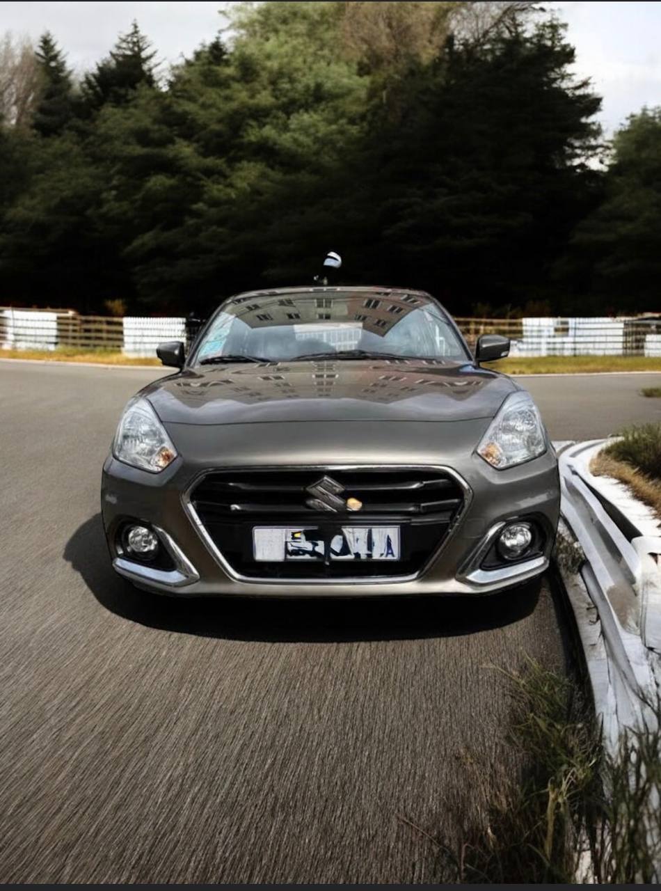2022 Suzuki Dzire (WB) subcompact sedan in factory saddle brown color