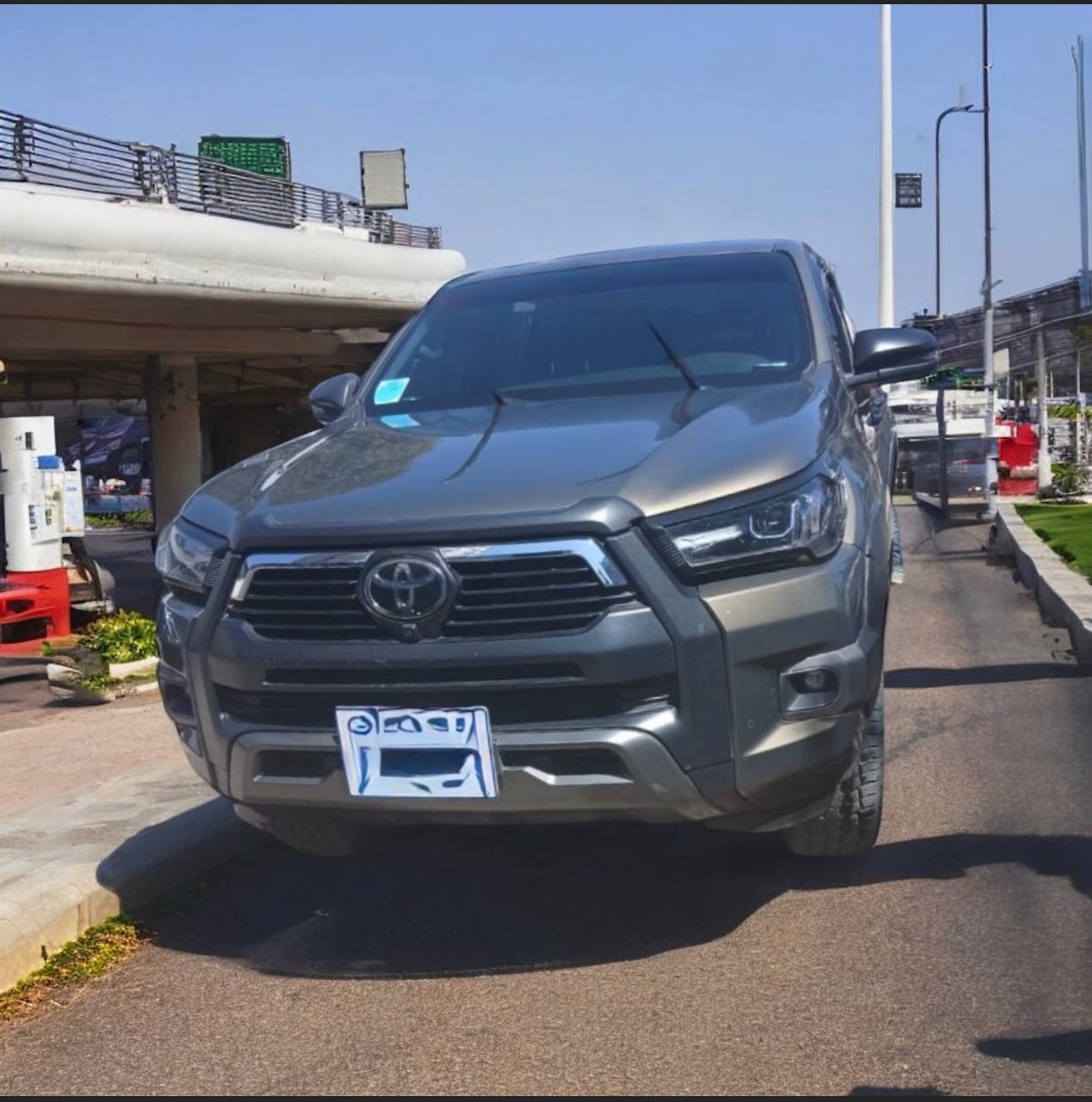 Image of a 2022 Toyota Hilux Invincible Double Cab Pickup for sale, showcasing its robust design and luxurious interior in excellent condition.