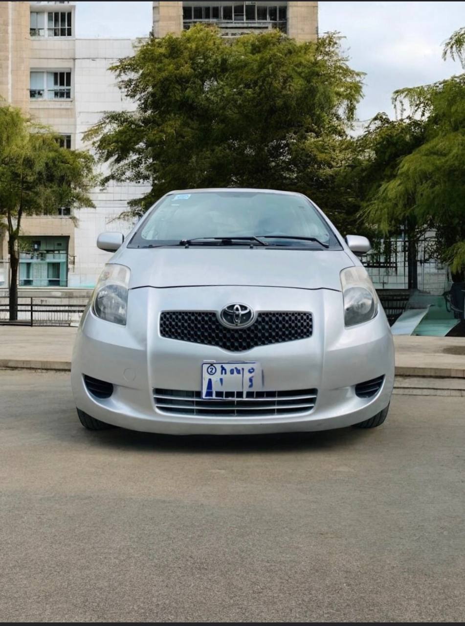 2007 Toyota VITZ (XP90) for sale showing side view in Addis Ababa, Ethiopia