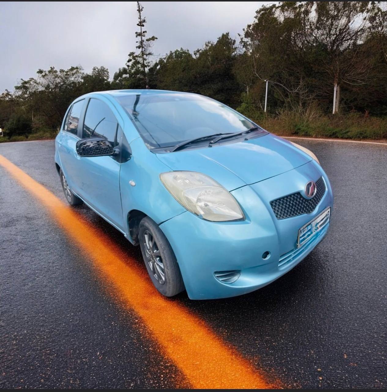 Image of a pristine 2010 Toyota VITZ (XP90) for sale, showcasing its distinctive exterior and modern features.