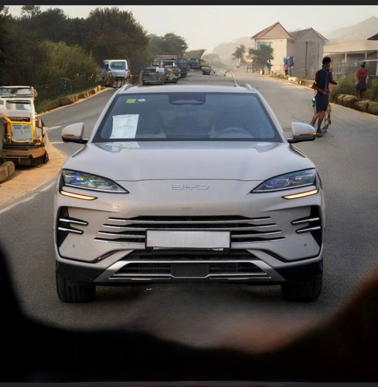 2025 BYD Song Plus Hybrid SUV showcasing its luxurious interior and advanced technology features.