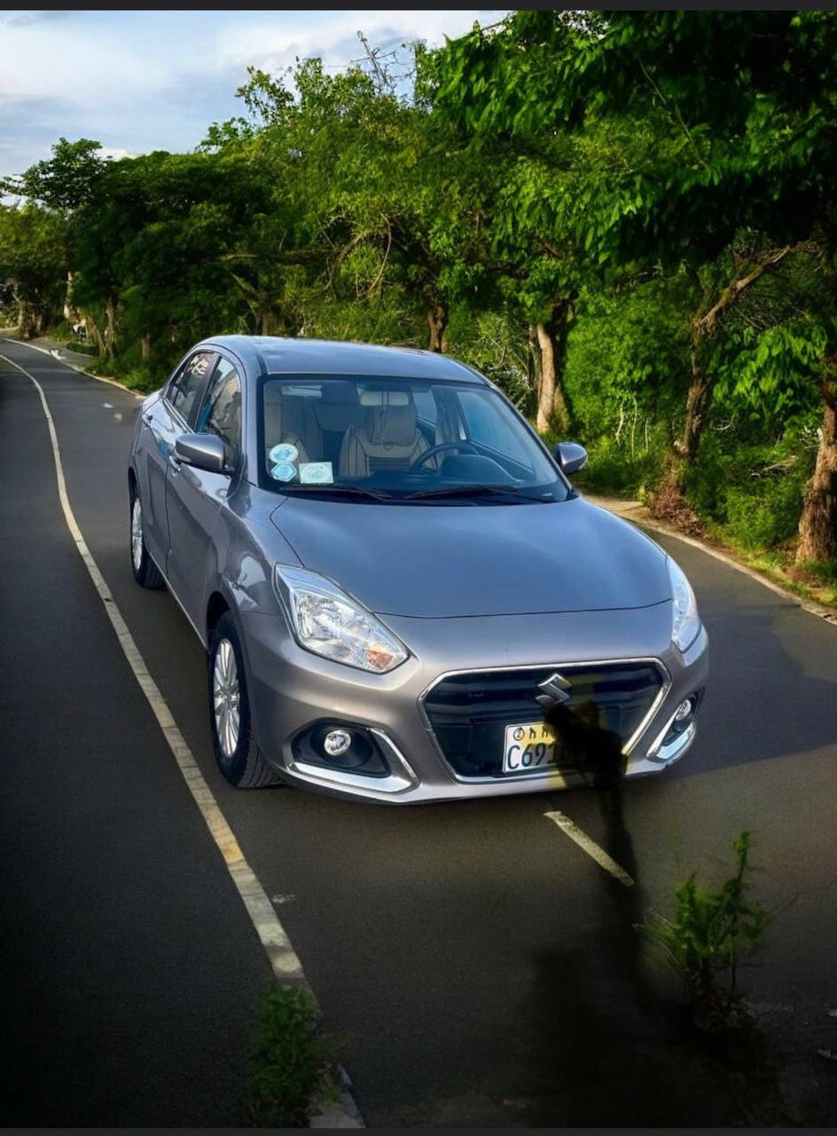 2023 Suzuki Dzire for Sale in Addis Ababa, showcasing its stylish exterior and modern features.