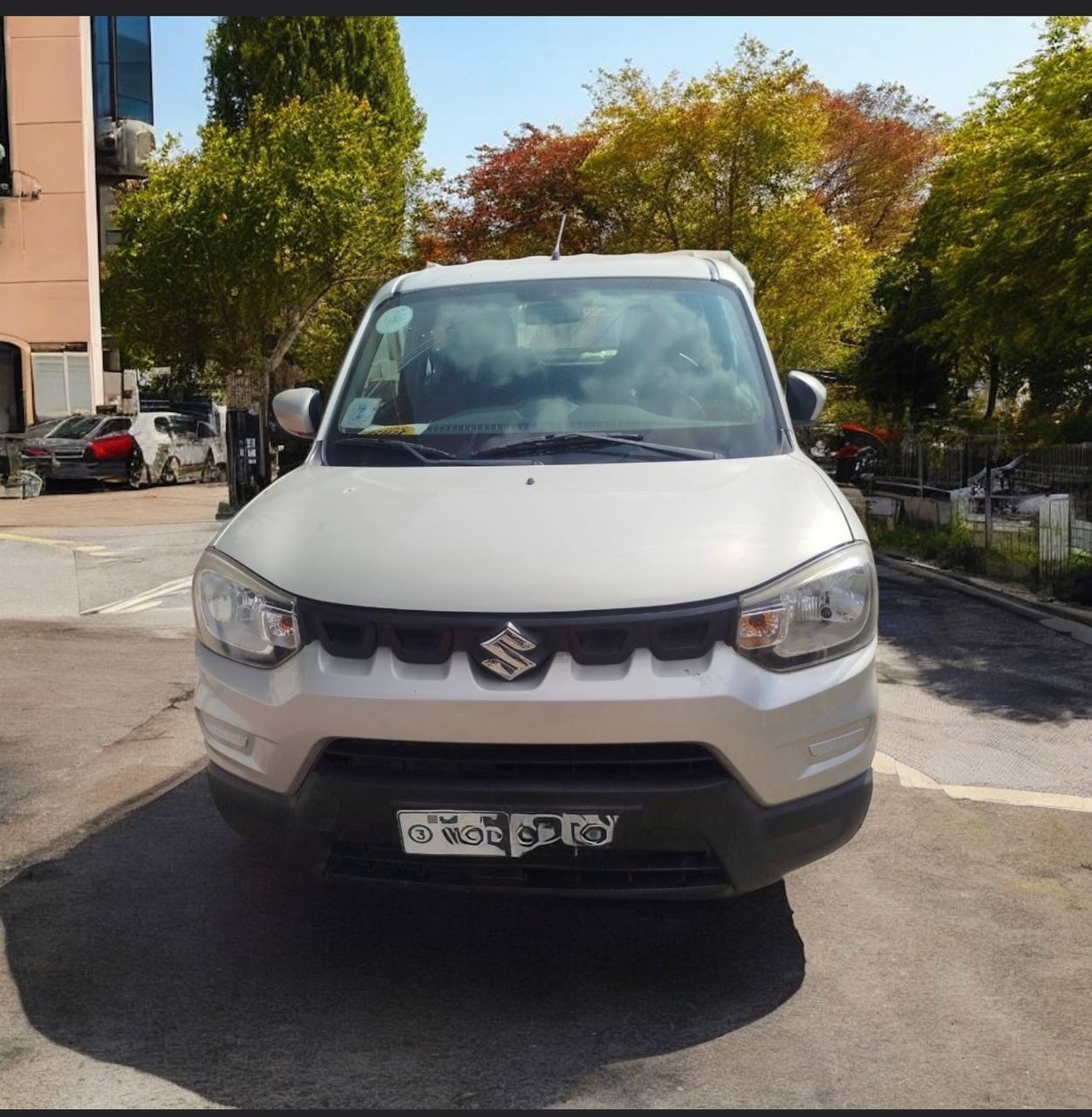 Silver 2021 Suzuki S-Presso GLX (E) for sale in Addis Ababa showing original factory paint and high ground clearance.