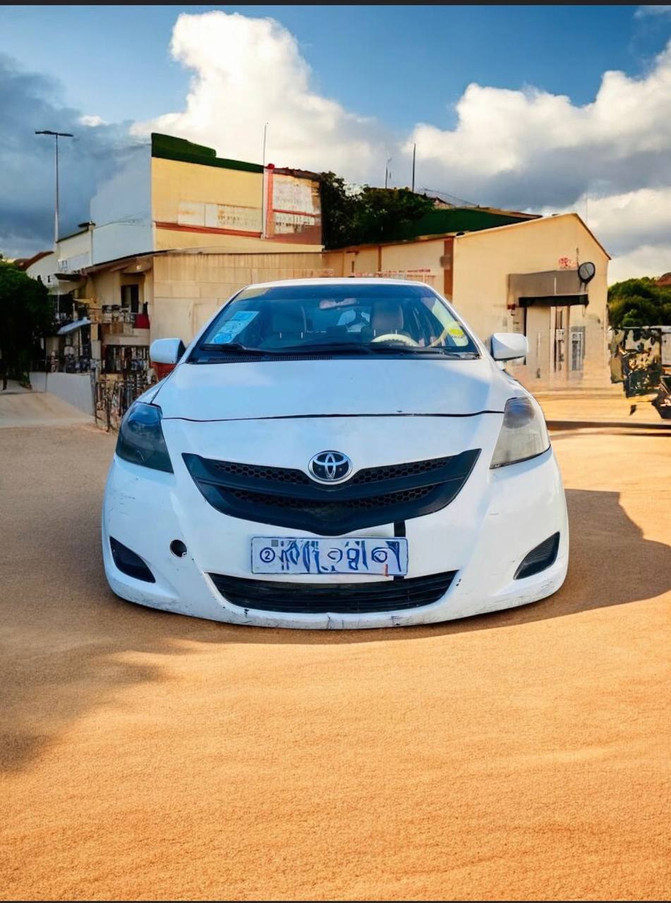 2007 Toyota Yaris Sedan parked in Addis Ababa