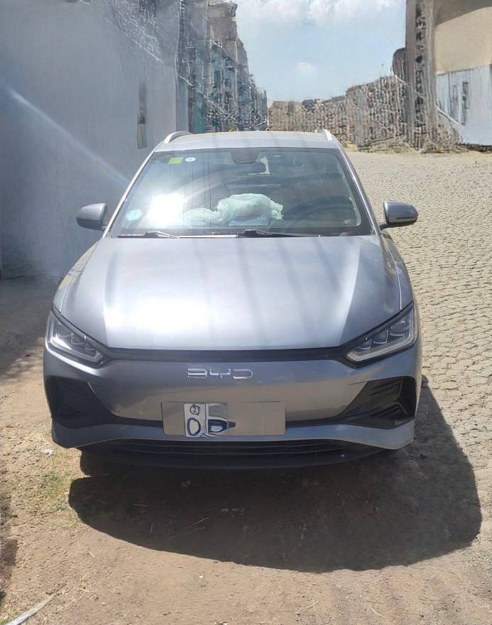 2025 BYD e2 for sale Ethiopia parked in Addis Ababa.