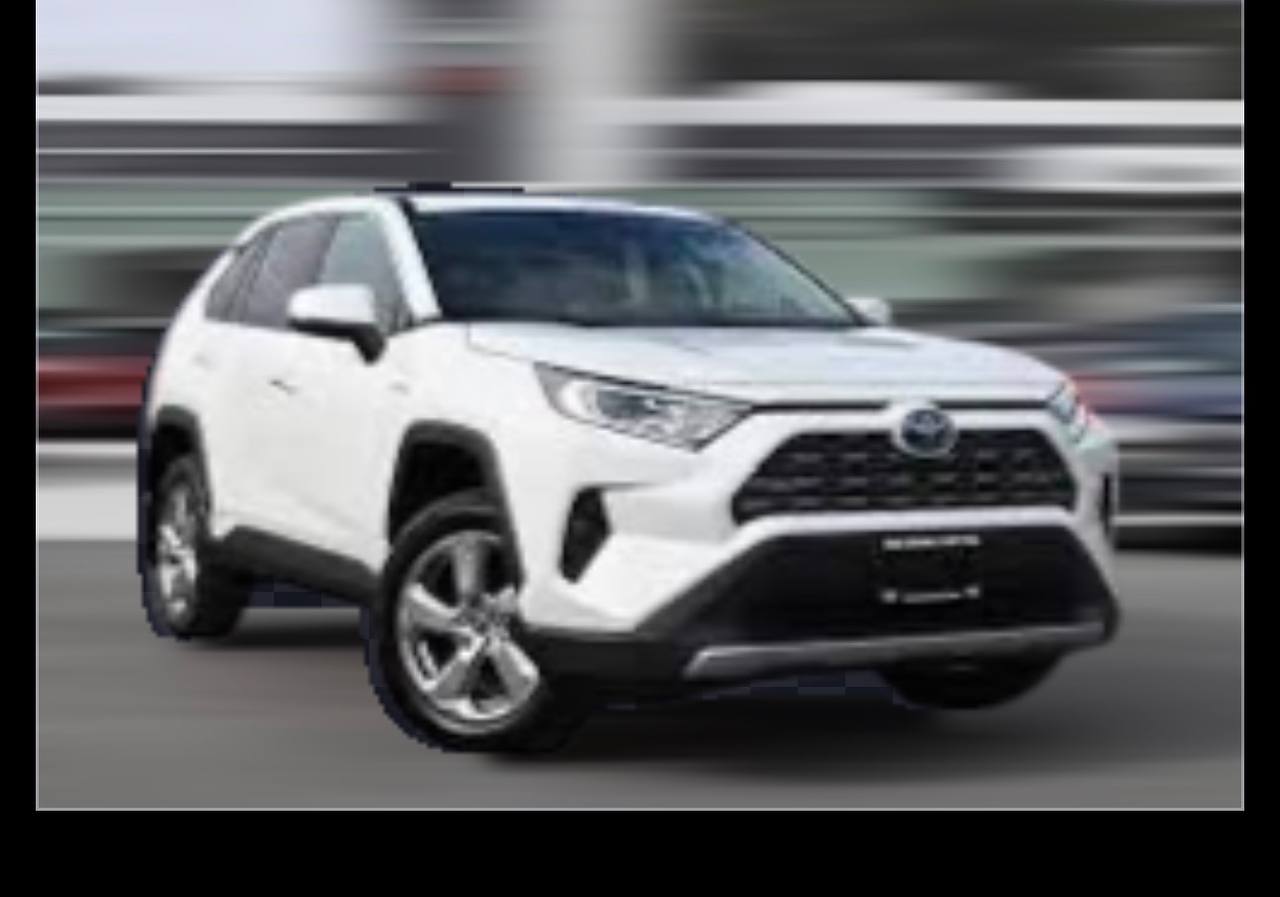 White 2020 Toyota RAV4 sale Addis Ababa showroom condition Interior of Toyota RAV4 sale Addis Ababa luxury SUV
