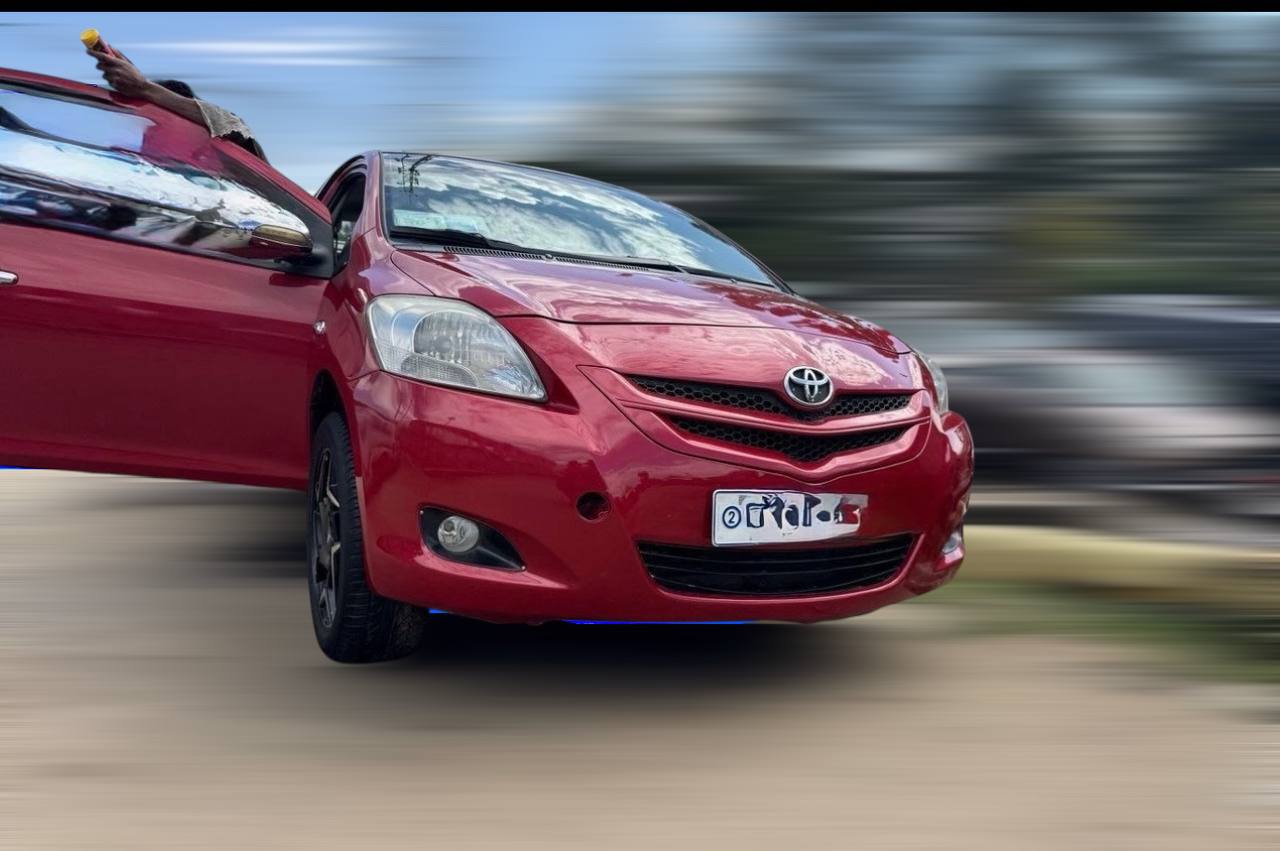2010 Toyota Yaris Sedan XP90 exterior in Addis Ababa