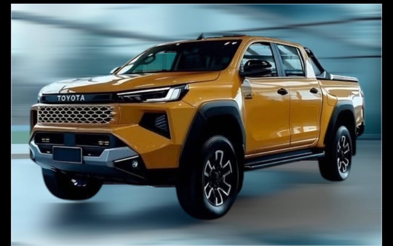 2026 Toyota Hilux Travo Overland yellow pickup truck for sale