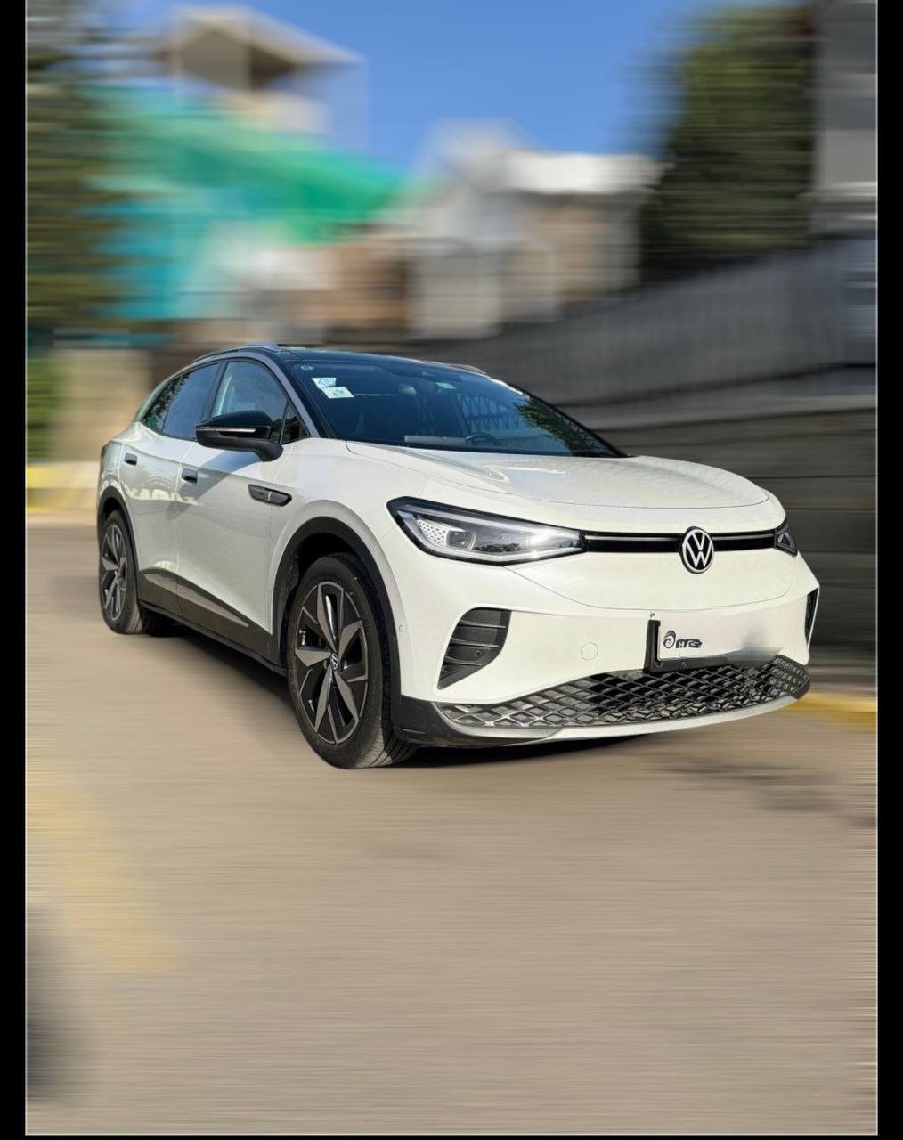 2023 Volkswagen ID.4 Pro front view white color Addis Ababa