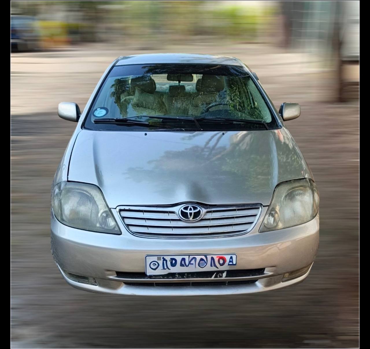 White 2003 Toyota Corolla X E120 Dolphin shape for sale in Ethiopia