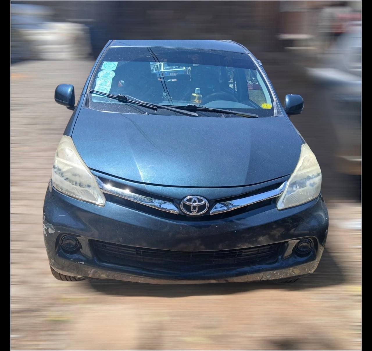 Factory-standard Toyota Avanza for sale Ethiopia in Light Gold Metallic color